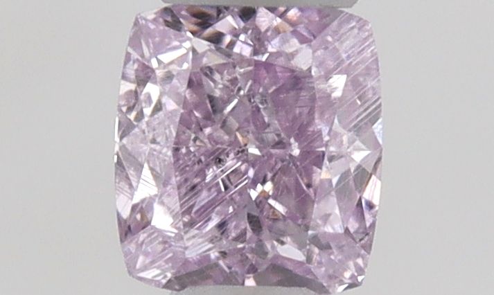 Cushion Fancy Pink Purple Natural Diamond 0.15ct SI2 loose diamond