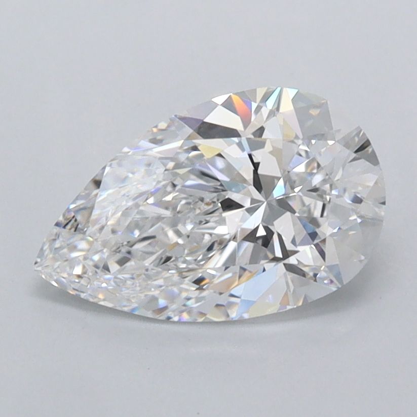Pear Lab-Grown Diamond 1.33ct D FL