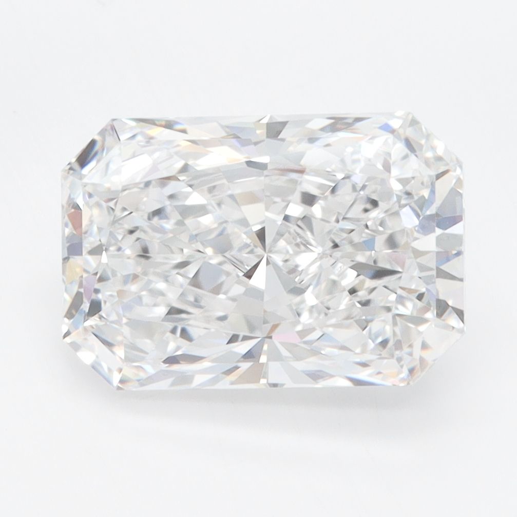 Radiant Lab-Grown Diamond 3.41ct D IF