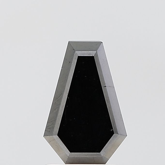 Calf Black Natural Diamond 1.44ct VVS2 loose diamond