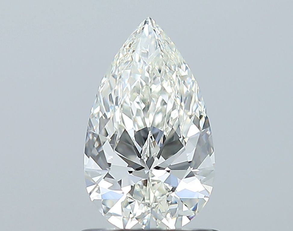 Pear Natural Diamond 0.90ct H VS2