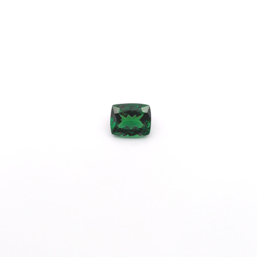 Cushion Green Garnet 3.09ct loose gemstone