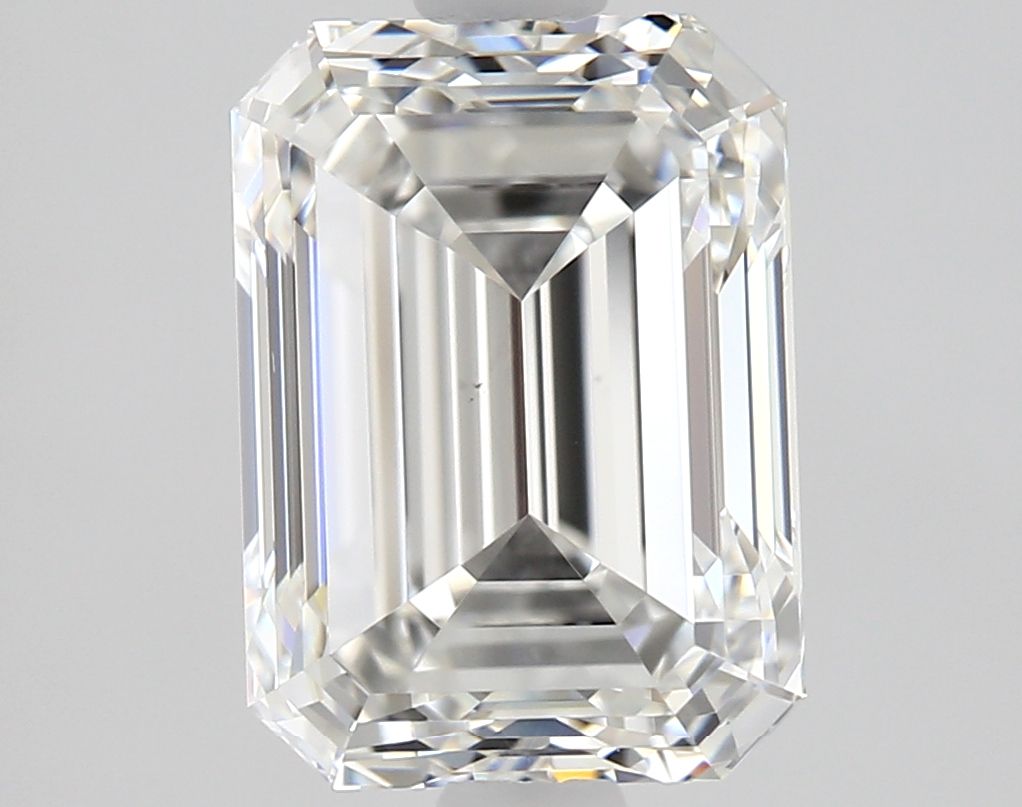 Emerald Natural Diamond 1.90ct F VS1