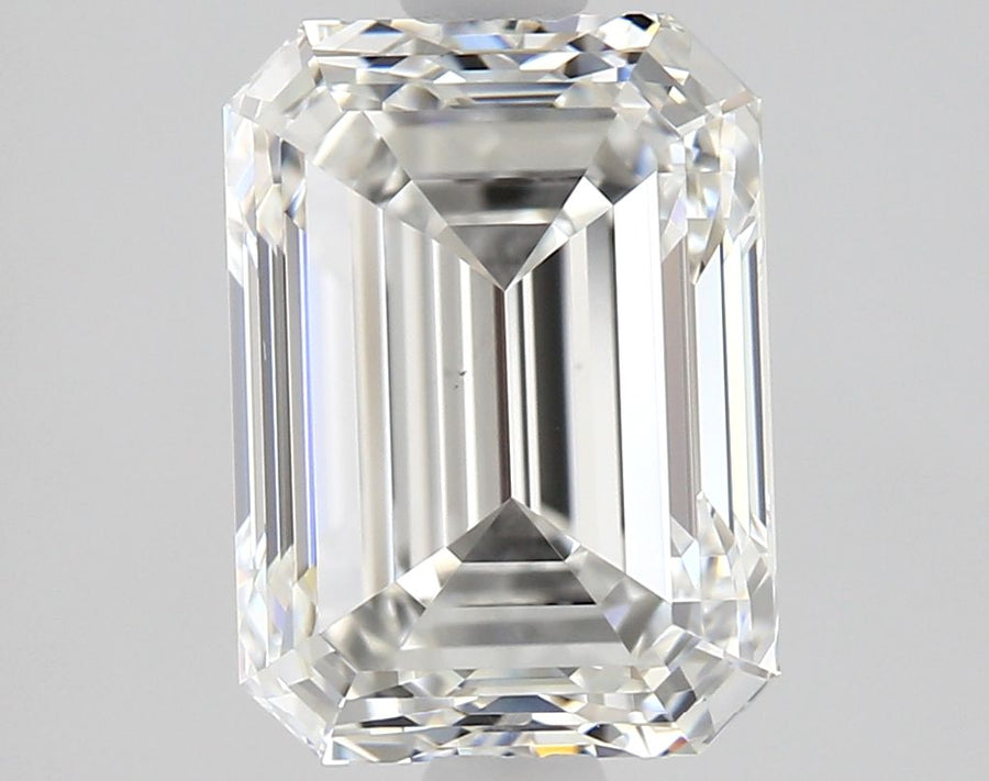 Emerald Natural Diamond 1.90ct F VS1