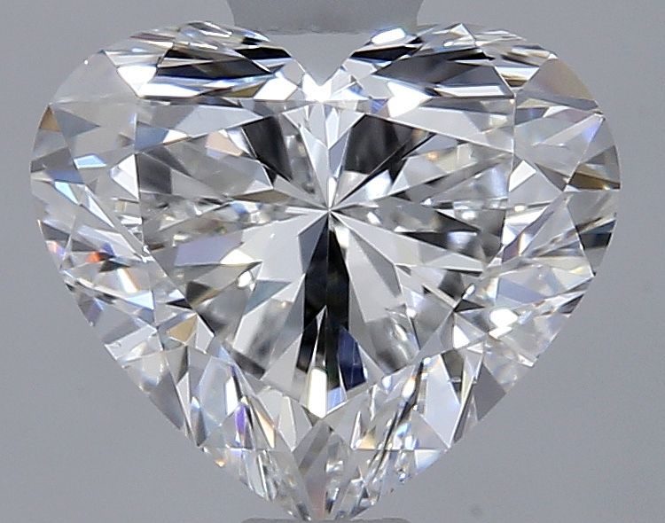 Heart Natural Diamond 0.90ct E VS2