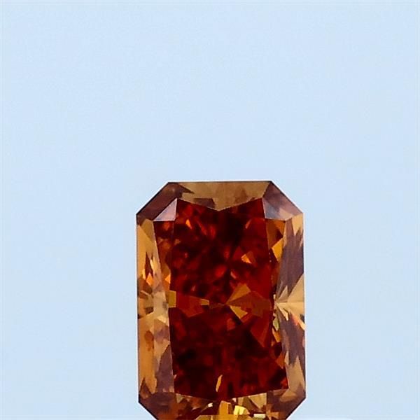 Radiant Fancy Brown Lab-grown Diamond 0.36ct VVS2 loose diamond