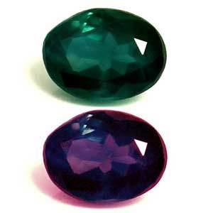 Oval Green Alexandrite 0.13ct loose gemstone
