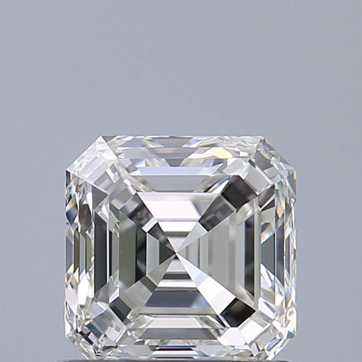 Asscher Natural Diamond 0.91ct G IF