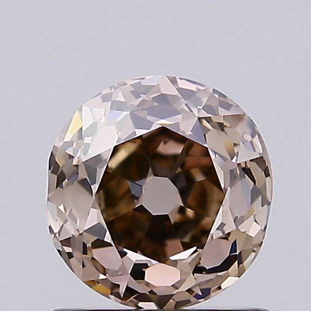European Cut Fancy Brown Natural Diamond 1ct SI1 loose diamond