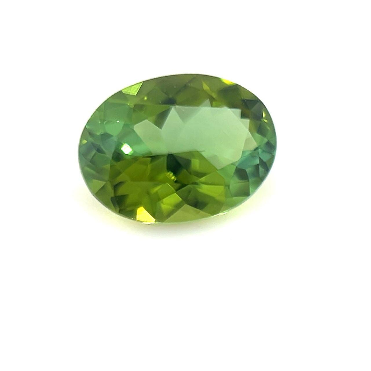 Oval Green Tourmaline 0.66ct loose gemstone