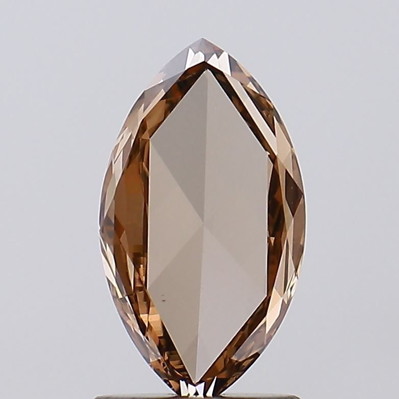 Marquise Fancy Brown Lab-grown Diamond 1.27ct VS1 loose diamond