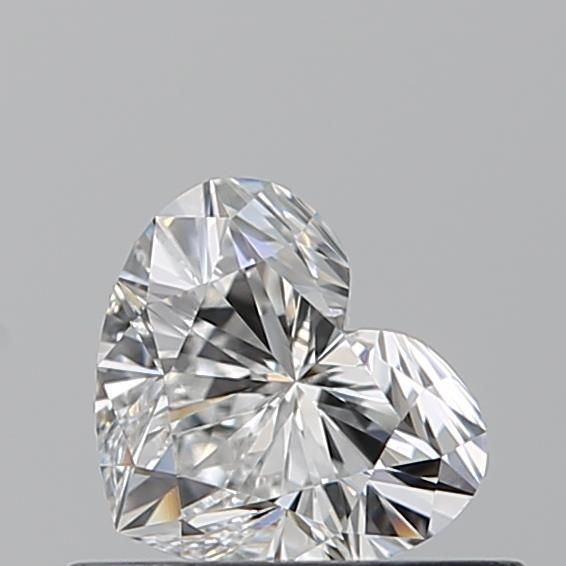 Heart Natural Diamond 0.50ct E IF