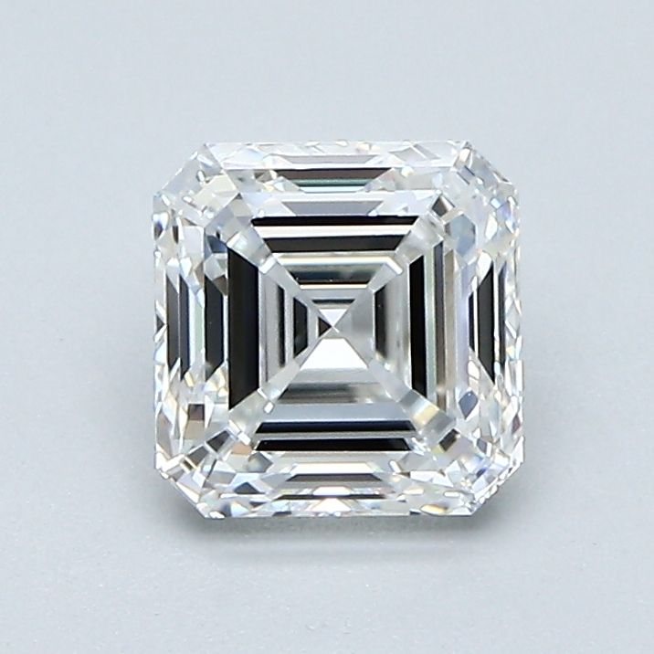 Asscher Natural Diamond 1.09ct F VVS2