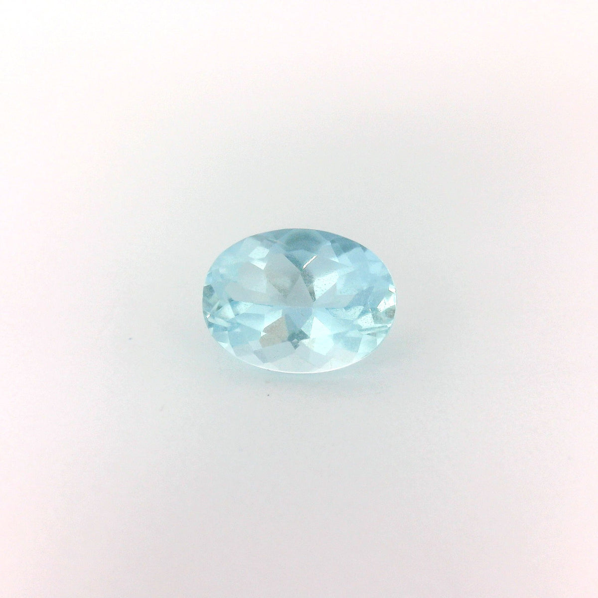 Oval Blue Aquamarine 1.15ct loose gemstone