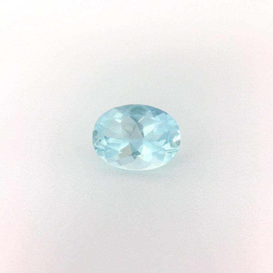 Oval Blue Aquamarine 1.15ct loose gemstone