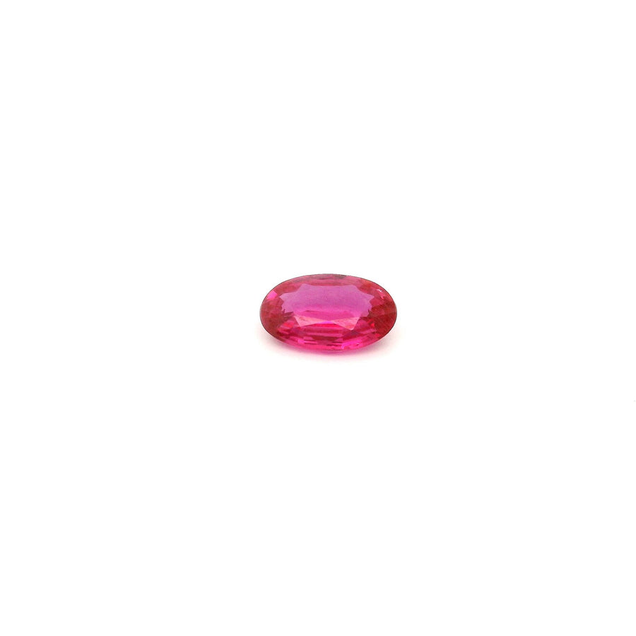 Oval Red Ruby 0.32ct loose gemstone