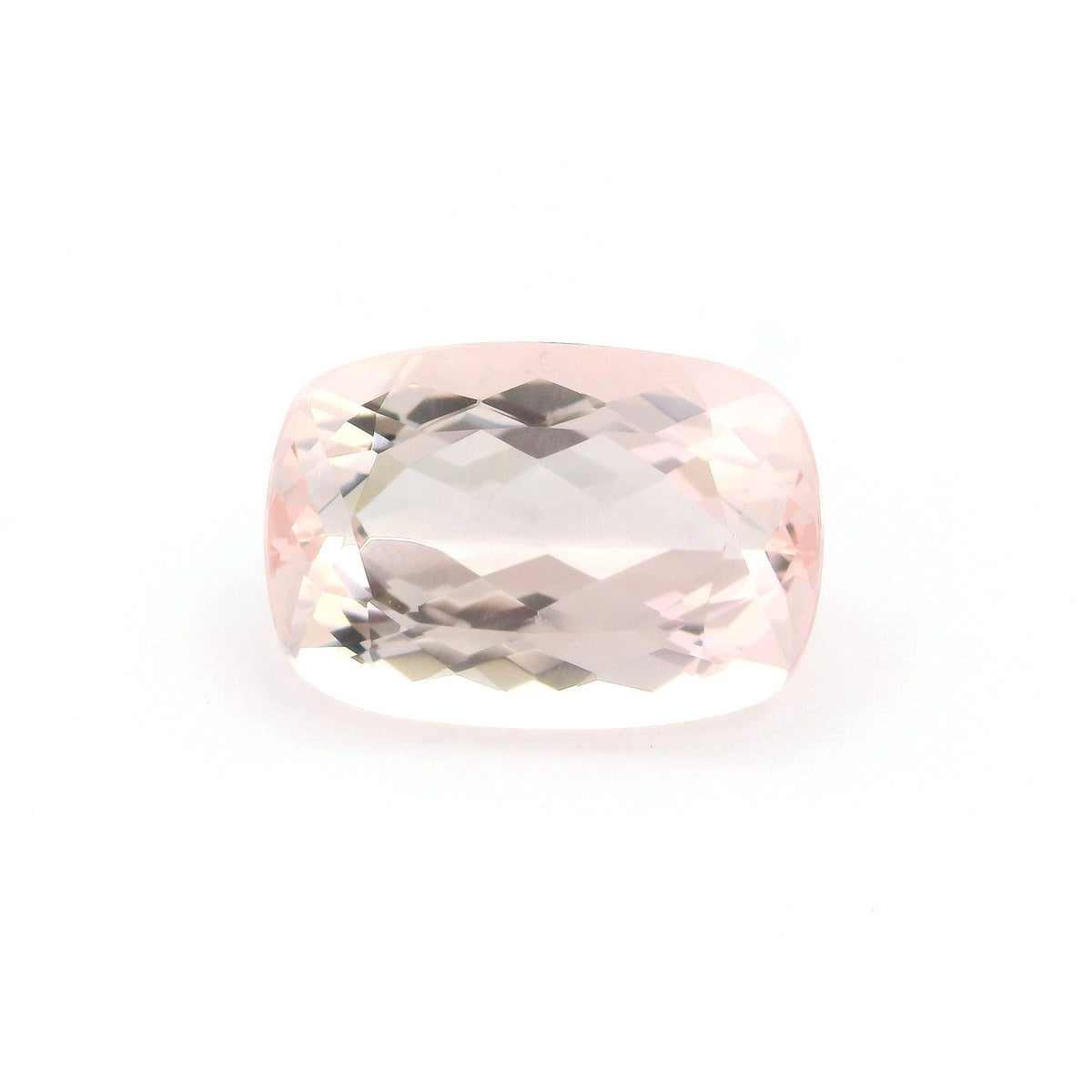 Cushion Pink Morganite 8.96ct loose gemstone