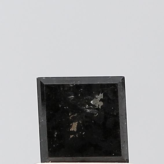 Square Salt And Pepper Natural Diamond 0.46ct VS2 loose diamond