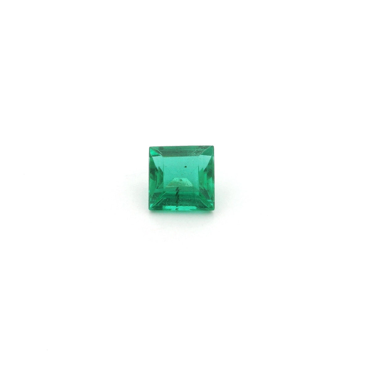 Square Green Emerald 0.43ct loose gemstone