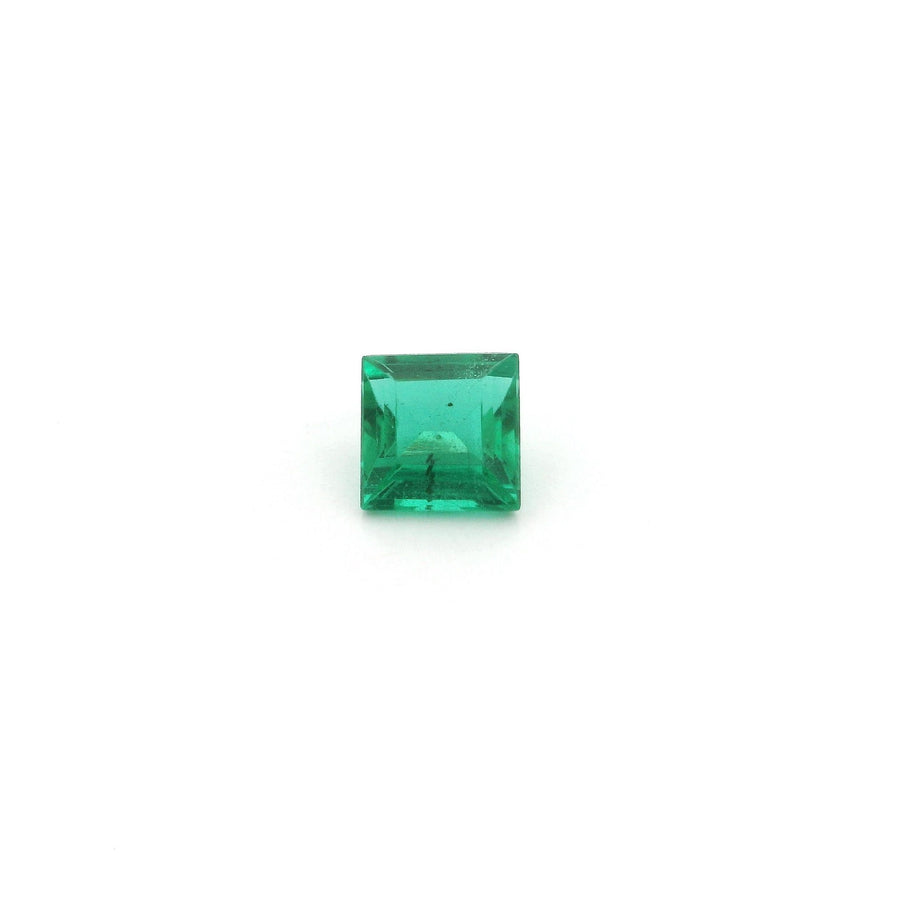 Square Green Emerald 0.43ct loose gemstone