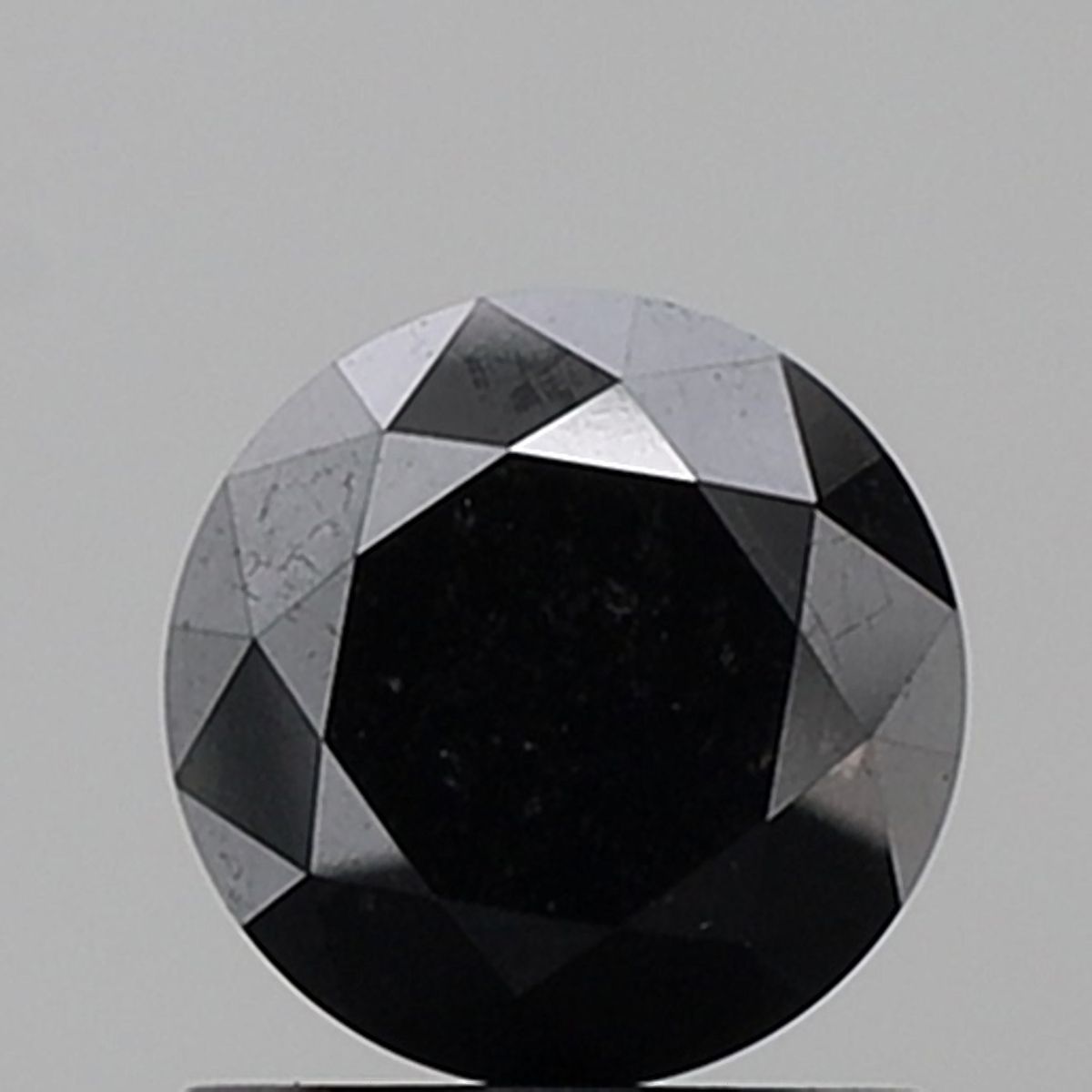 Round Black Natural Diamond 1.22ct VVS2 loose diamond