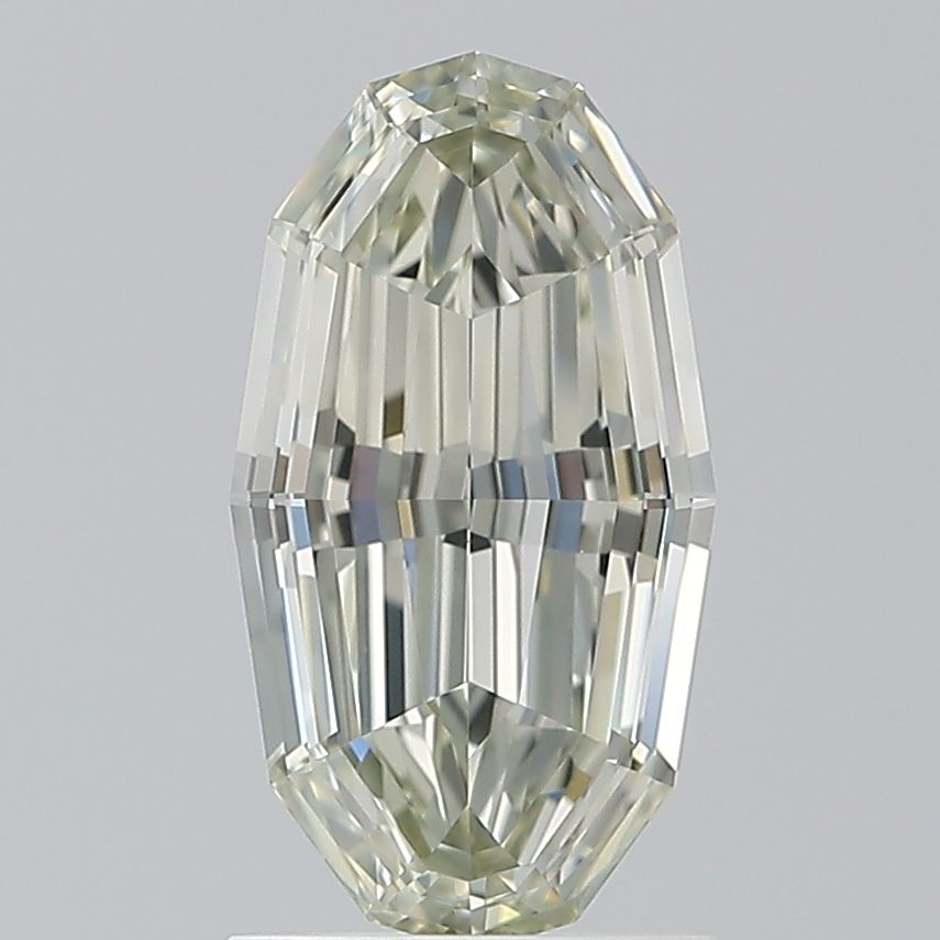 Oval Fancy Grayish Yellowish Green Natural Diamond 1.7ct VS1 loose diamond