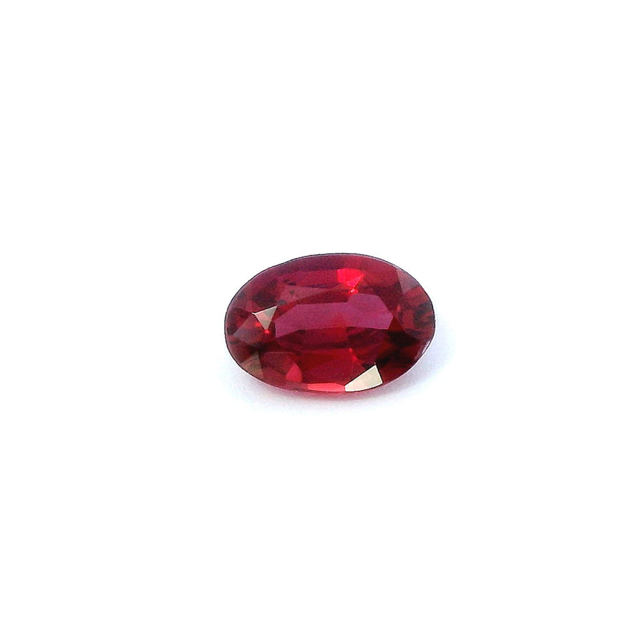 Oval Red Ruby 0.53ct loose gemstone