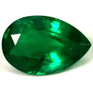 Pear Green Emerald 2.07ct loose gemstone