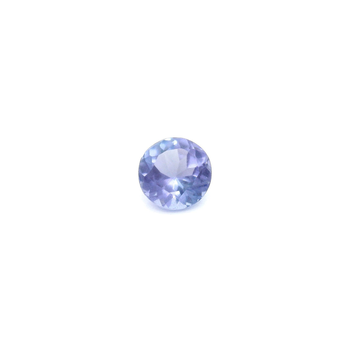 Round Blue Tanzanite 0.59ct loose gemstone