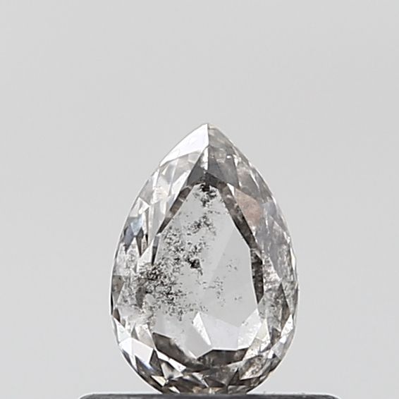 Pear Salt And Pepper Lab-grown Diamond 0.48ct I2 loose diamond