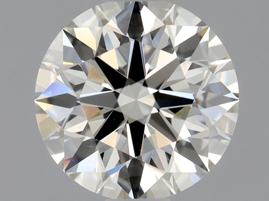 Round Faint Yellowish Green Natural Diamond 0.7ct VS2 loose diamond