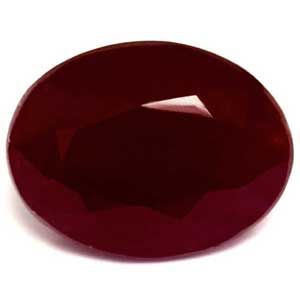 Oval Red Ruby 1.78ct loose gemstone