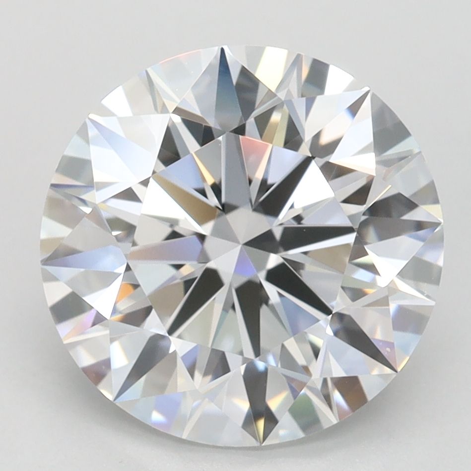 Round Lab-Grown Diamond 3.30ct D IF