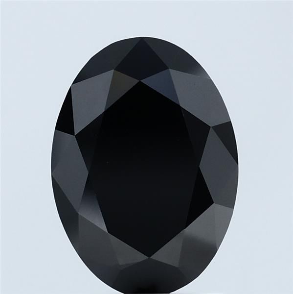 Oval Fancy Black Lab-grown Diamond 2.03ct loose diamond