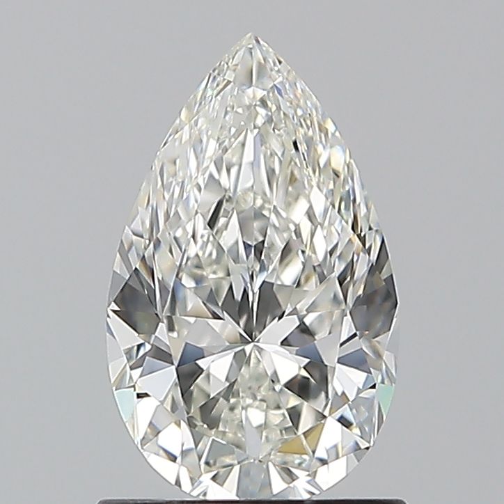 Pear Natural Diamond 1.08ct H VVS1
