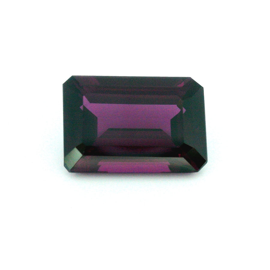 Octagonal Purple Garnet 6.42ct loose gemstone