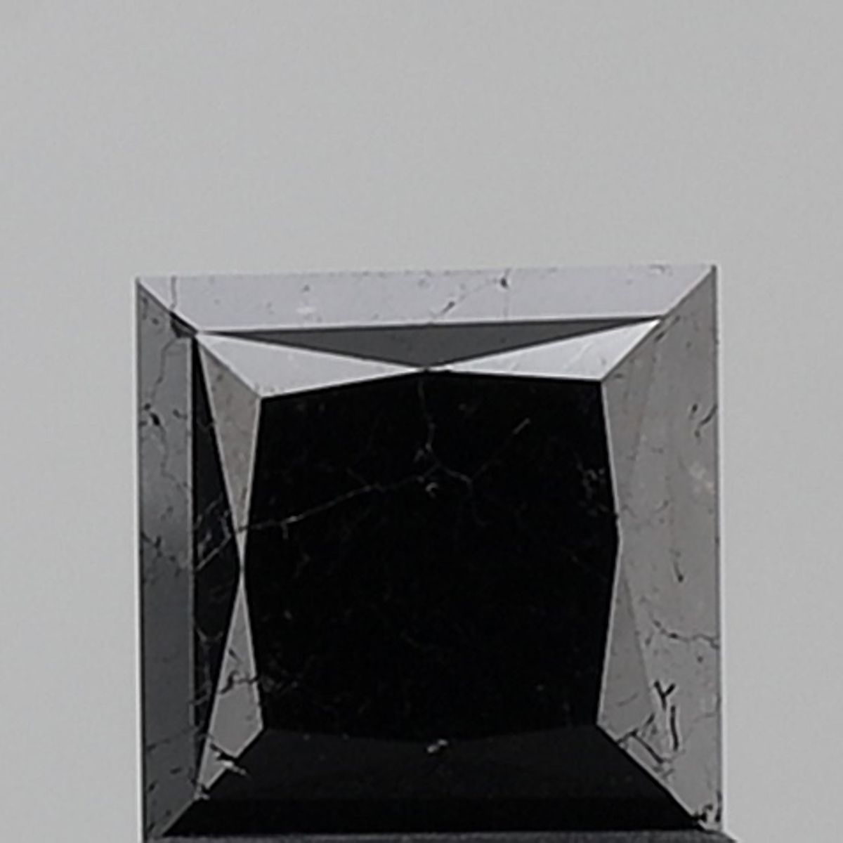 Princess Black Natural Diamond 1.14ct VS2 loose diamond