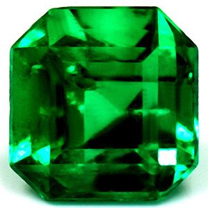 Emerald Green Emerald 0.8ct loose gemstone
