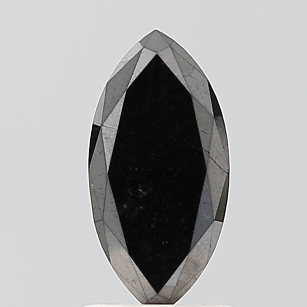 Marquise Black Natural Diamond 0.89ct VS1 loose diamond