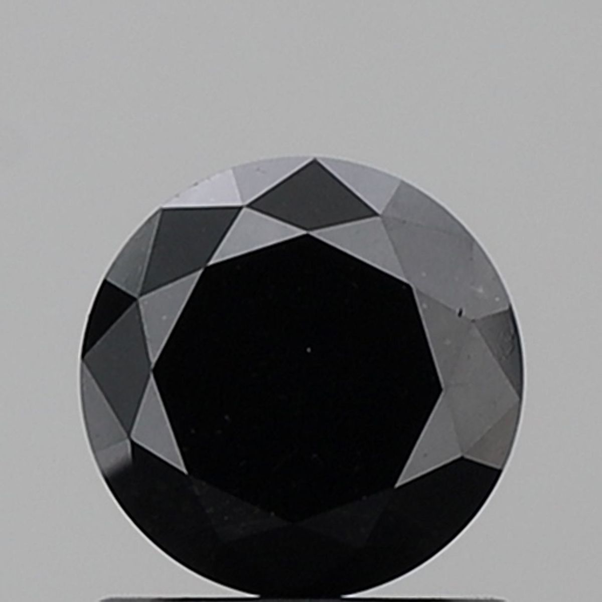 Round Black Natural Diamond 1.18ct VVS2 loose diamond