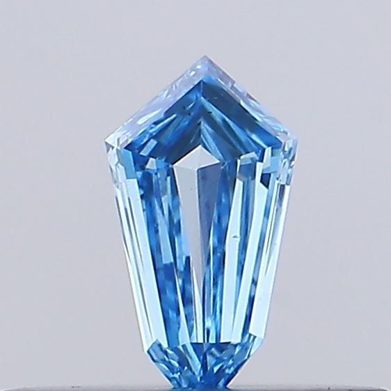 Shield Fancy Vivid Blue Lab-grown Diamond 0.15ct VS1 loose diamond