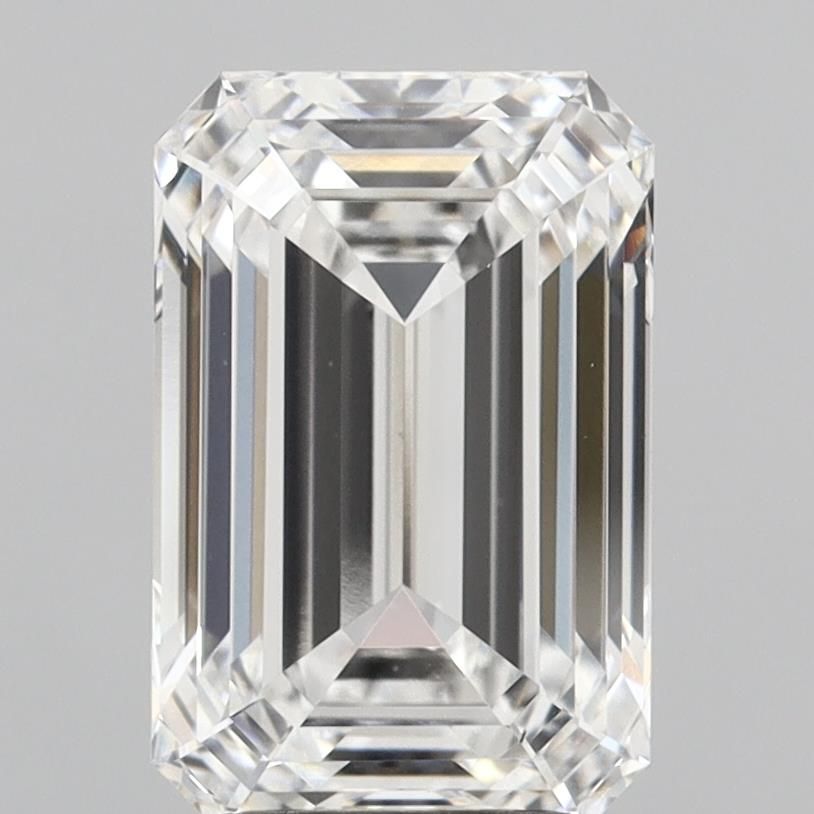 Emerald Lab-Grown Diamond 3.08ct E VVS1