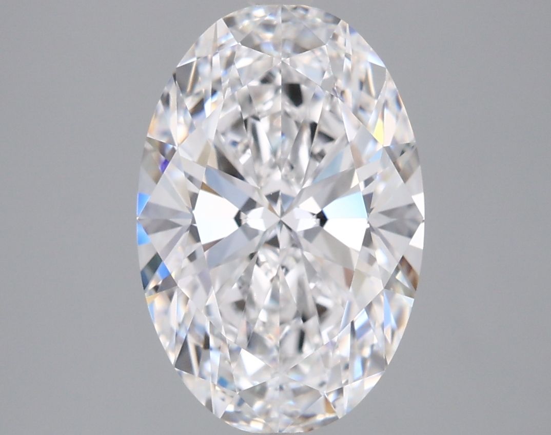 Oval Lab-Grown Diamond 2.83ct D VVS1