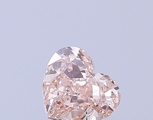 Heart Very Light Pinkish Brown Lab-grown Diamond 0.29ct VS2 loose diamond