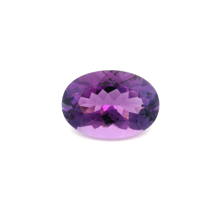 Oval Purple Amethyst 4.93ct loose gemstone