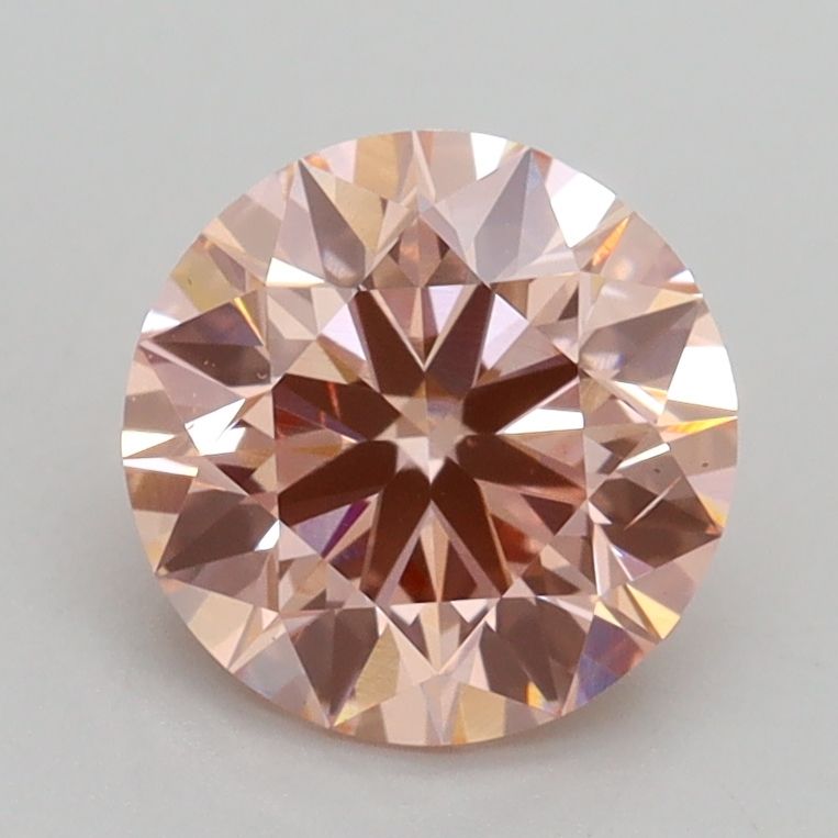 Round Fancy Intense Pink Lab-grown Diamond 1.57ct VS2 loose diamond
