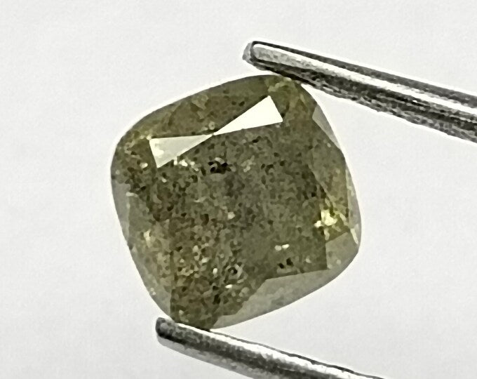 Cushion Gray Natural Diamond 0.5ct I3 loose diamond