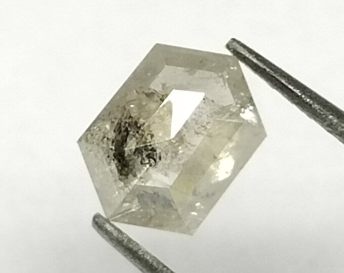 Hexagonal Salt And Pepper Natural Diamond 0.82ct I3 loose diamond