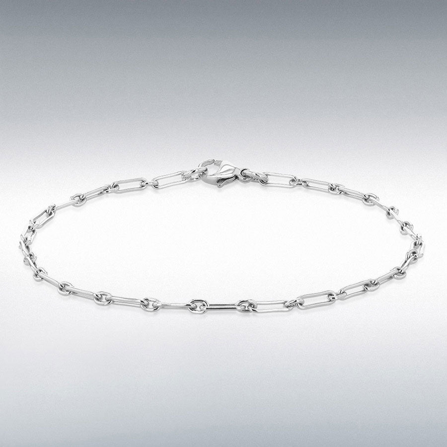 Platinum 2.5mm Figabelcher Bracelet