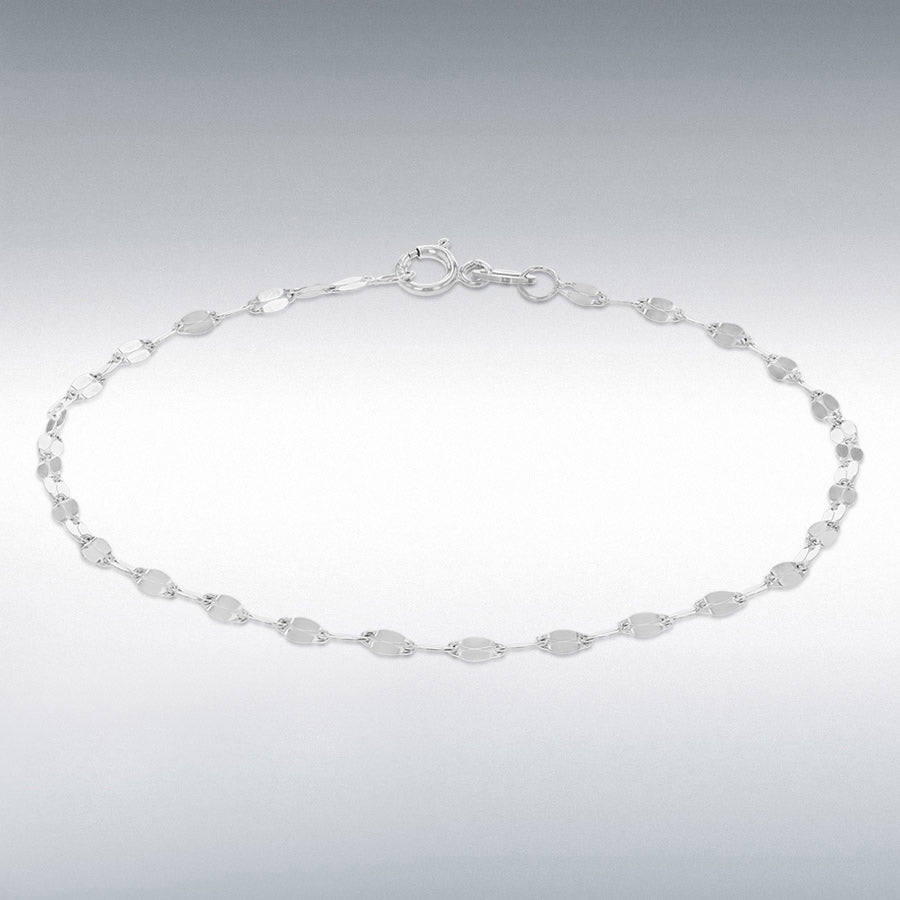 Platinum 2mm Forzatina Bracelet
